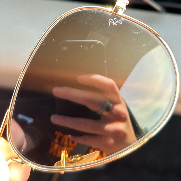 Ray Ban sepia aviators - Picture 2 of 3